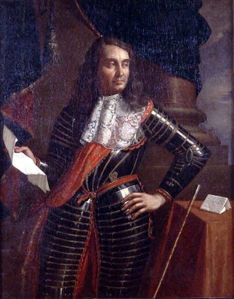 Alfonso di Novellara gróf portréja, 1666 (78358 pár) alkotó: Benedetto and Cesare 1637 88 Gennari