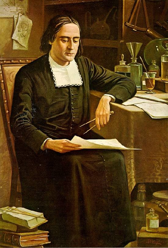 Bartholomew Lourenco de Gusmaon alkotó: Benedito Calixto