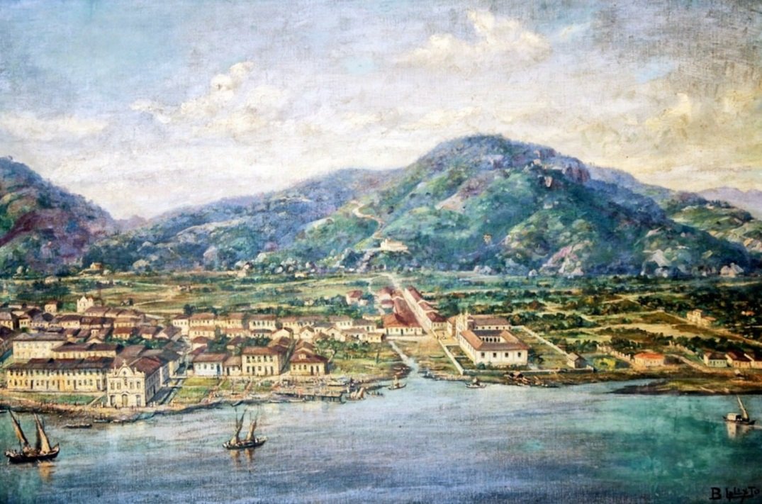Szentek 1822n alkotó: Benedito Calixto