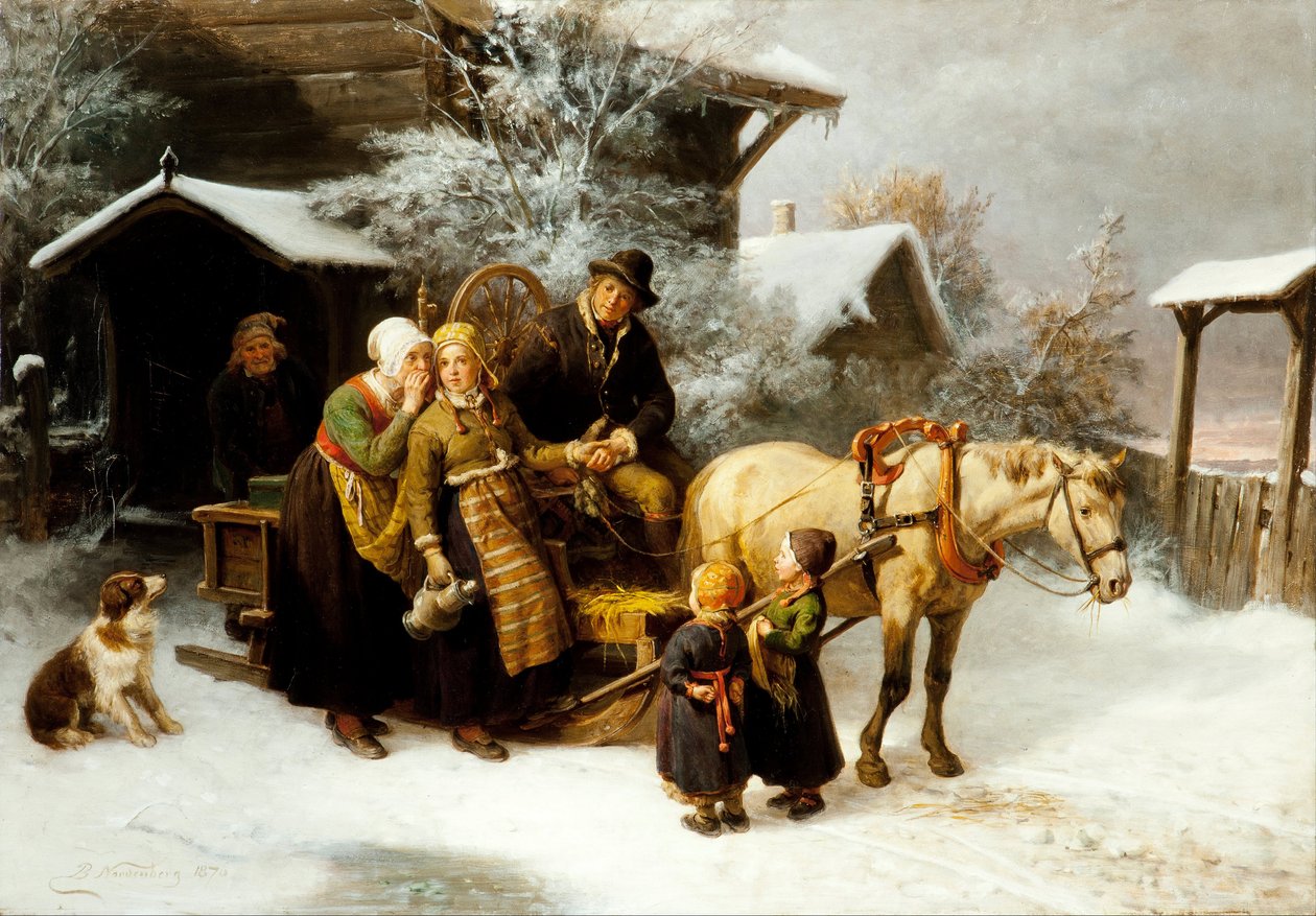 Leaving Home Dalecarlian Scene alkotó: Bengt Nordenberg