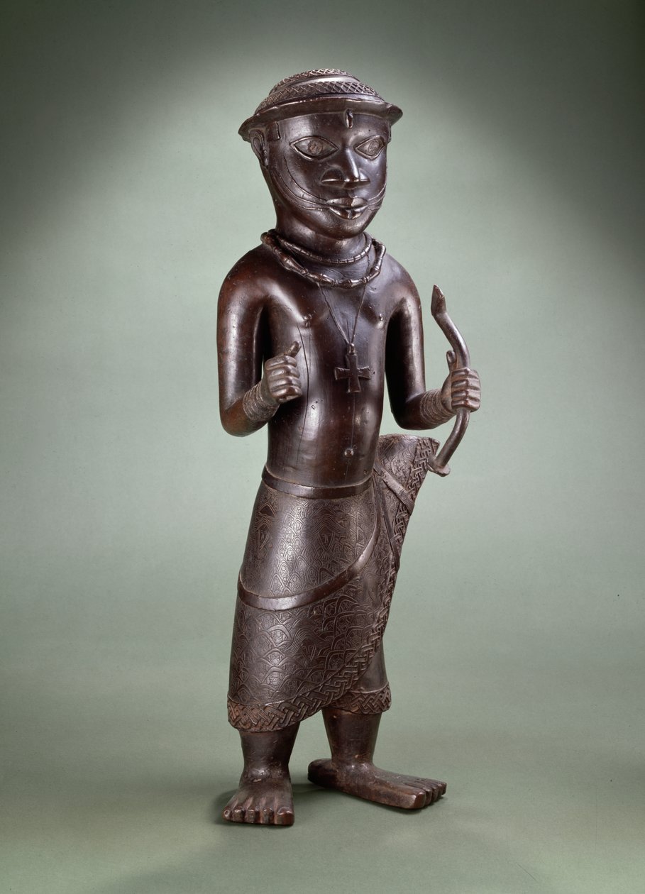 Messenger (bronz) alkotó: Benin