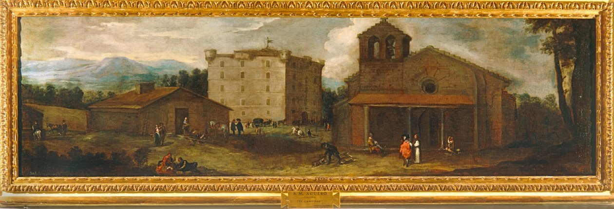 El Campilio. A Prado letétje, Cat. 892 ... alkotó: Benito Manuel de Aguero