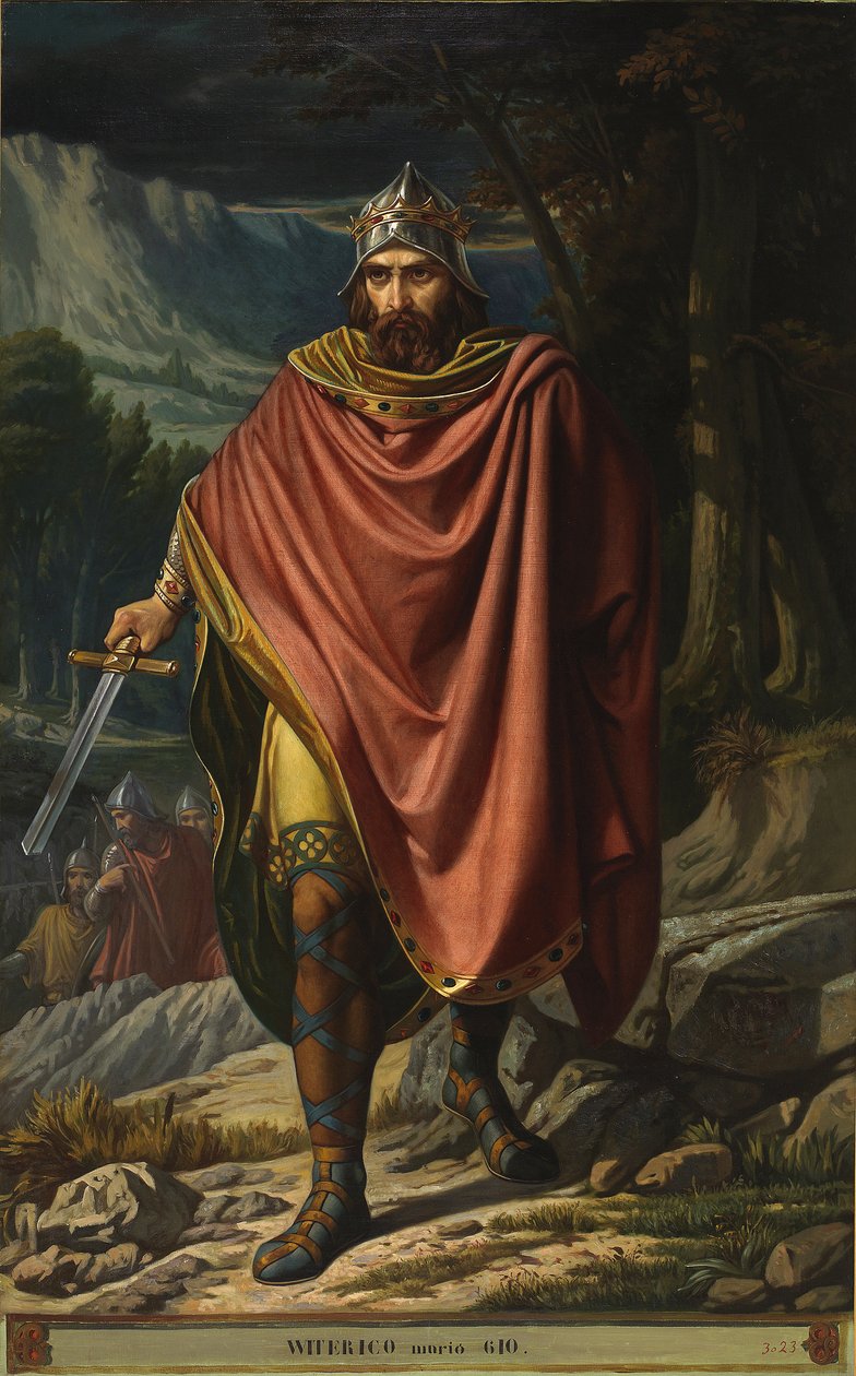 Portré du roi visigoth d