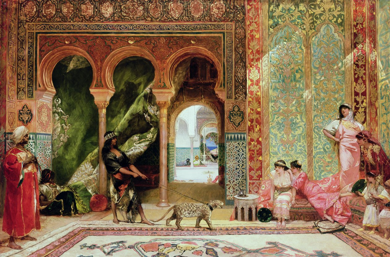 Királyi palota Marokkóban alkotó: Jean Joseph Benjamin Constant