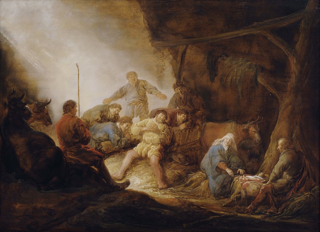 A pásztorok imádása alkotó: Benjamin Gerritsz. Cuyp