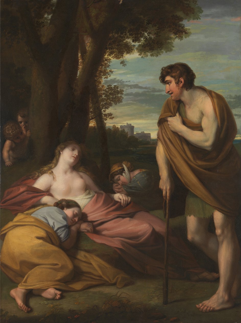 Cymon és Iphigenia alkotó: Benjamin West