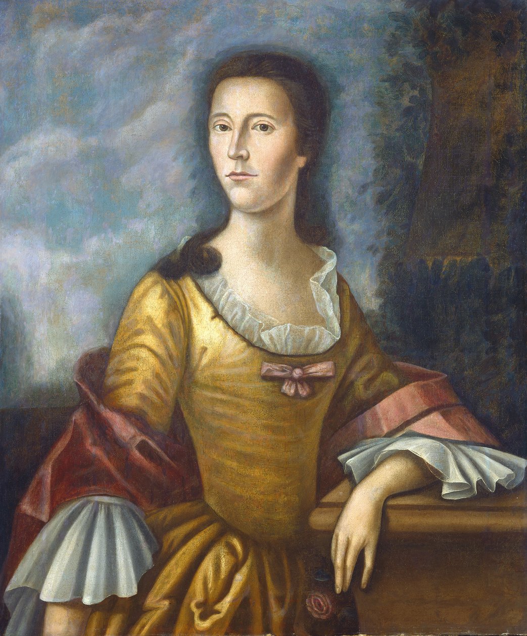 Mary Bethel Boude (Samuel Boude asszony), 1755-6 alkotó: Benjamin West