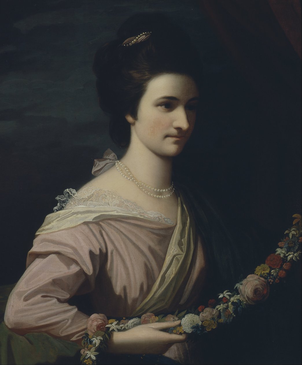 Elizabeth Milward kisasszony alkotó: Benjamin West