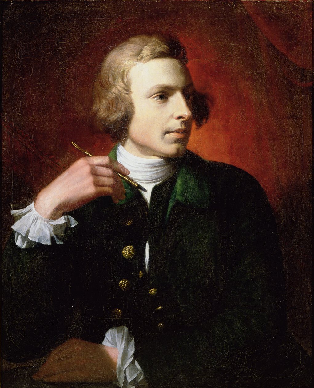 Charles Wilson Peale (1741-1827) portréja, 1767-9 alkotó: Benjamin West