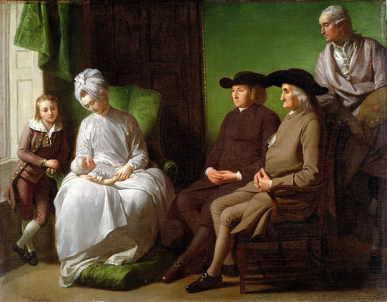 A művész családja alkotó: Benjamin West