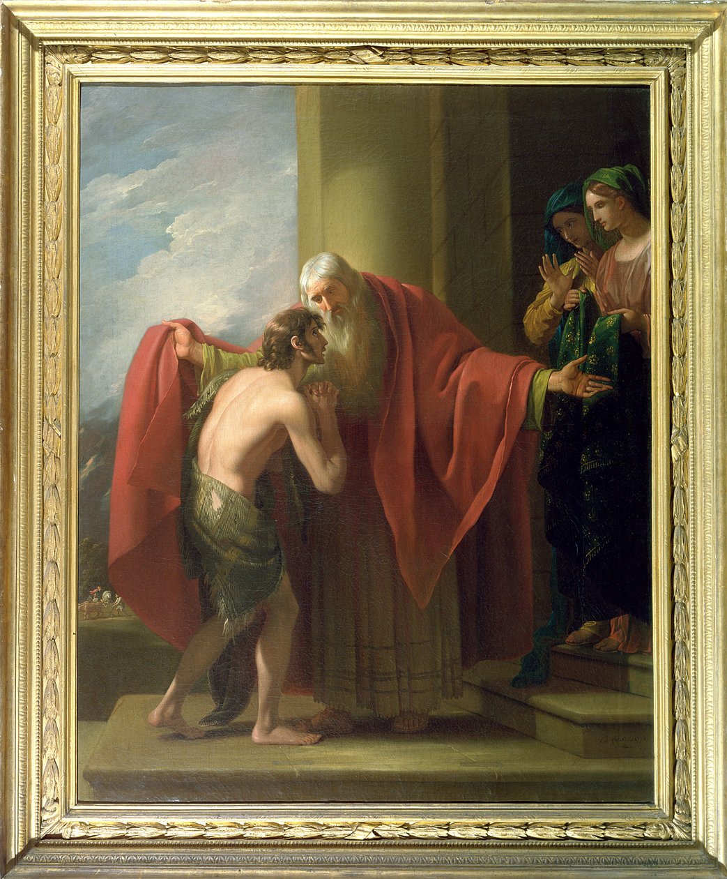 A tékozló fiú visszatérése, 1772 alkotó: Benjamin West