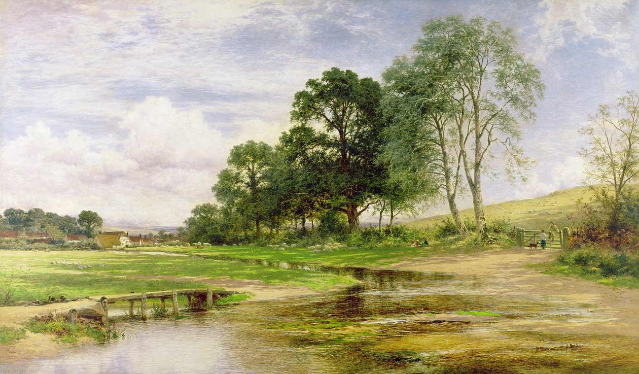 Mead és Patak, 1893 alkotó: Benjamin Williams Leader