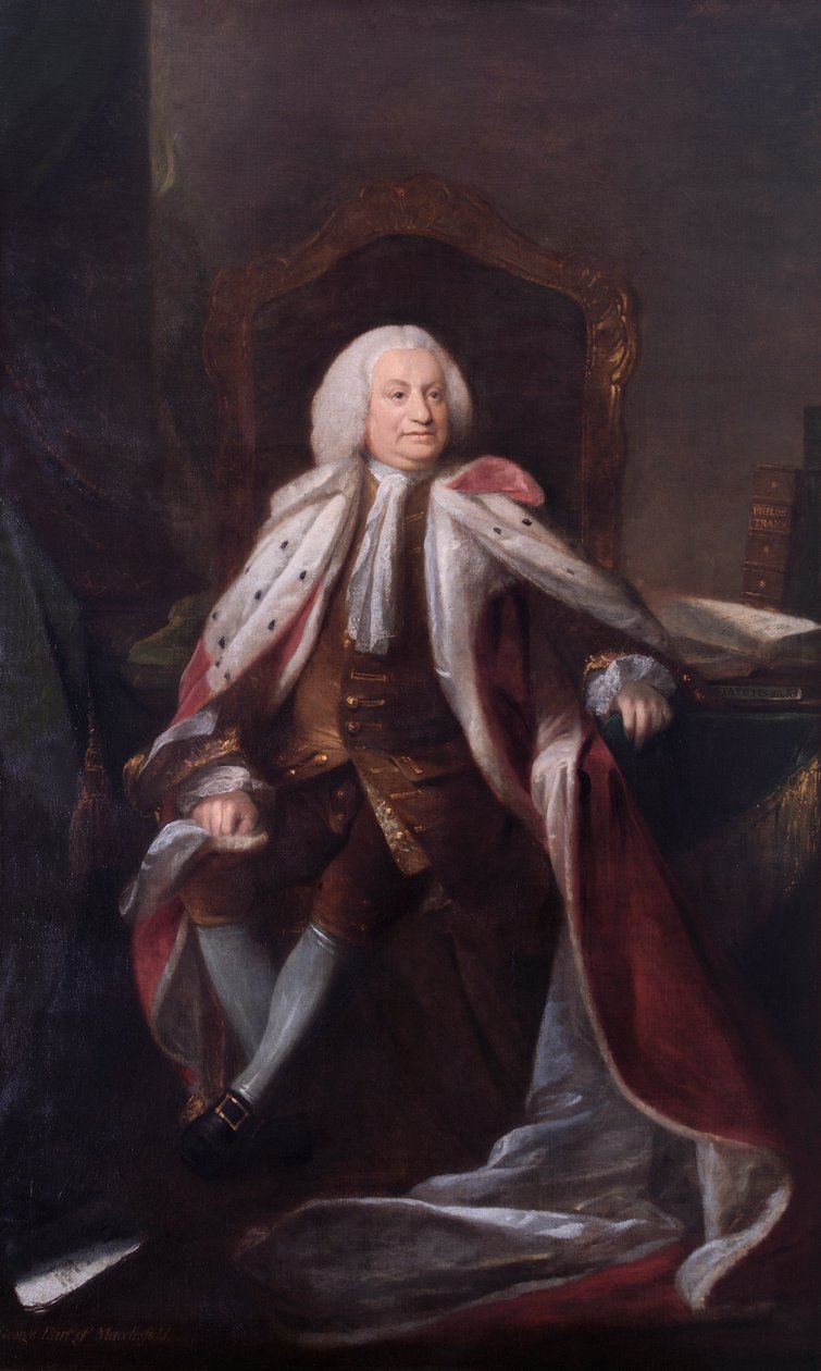 George Parker, Macclesfield 2. grófja alkotó: Benjamin Wilson