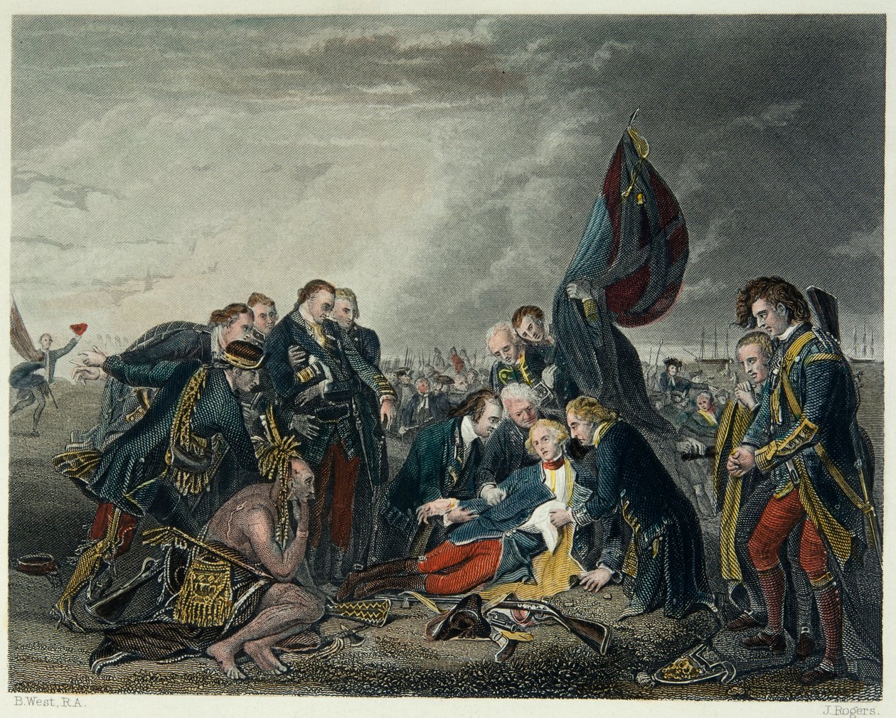Wolfe tábornok halála alkotó: Benjamin after West