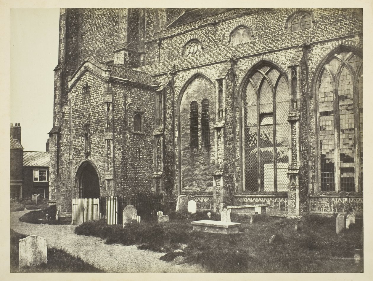 Cromer templom déli oldala alkotó: Benjamin Brecknell Turner
