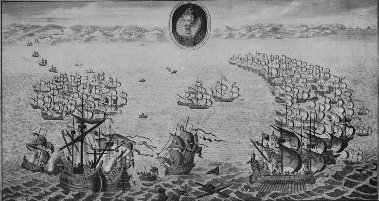 A spanyol Armada veresége, 1745 alkotó: Benjamin Cole