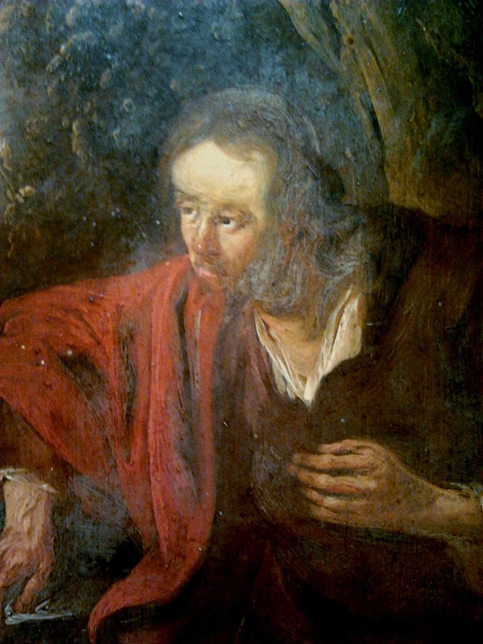 Krisztus és a samáriai asszony. alkotó: Benjamin Gerritsz Cuyp
