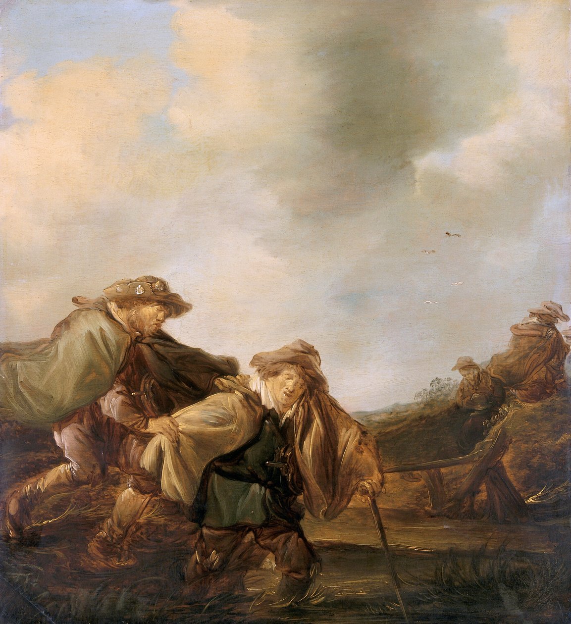 „A vakok példázata”, 1630-1652 alkotó: Benjamin Gerritz Cuyp