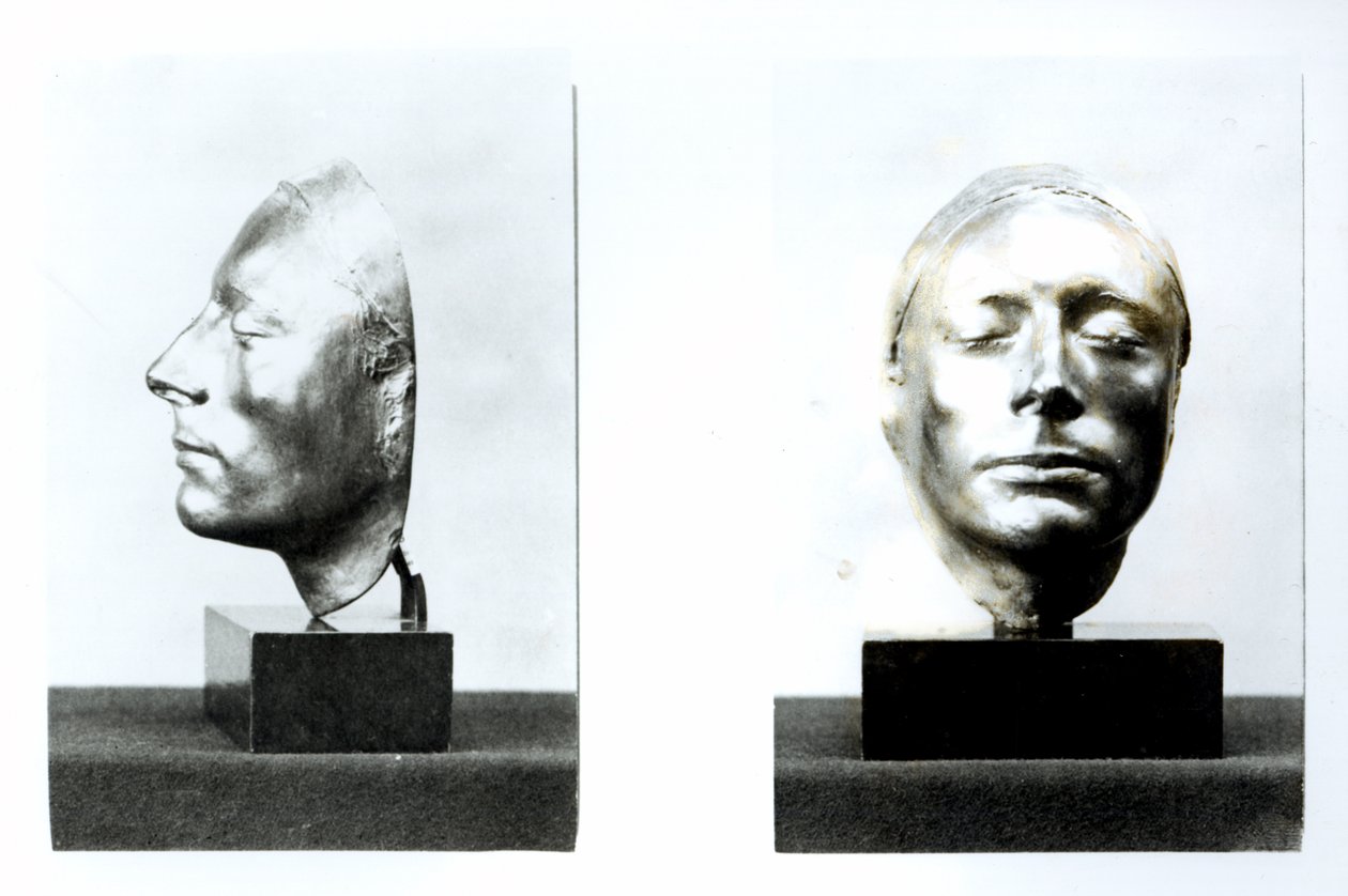 John Keats (1795-1821) élet-maszkja (elektrotípia) alkotó: Benjamin Haydon