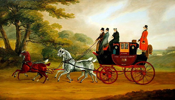 Glasgow és London Royal Mail (olaj a fedélzeten) alkotó: Benjamin Herring