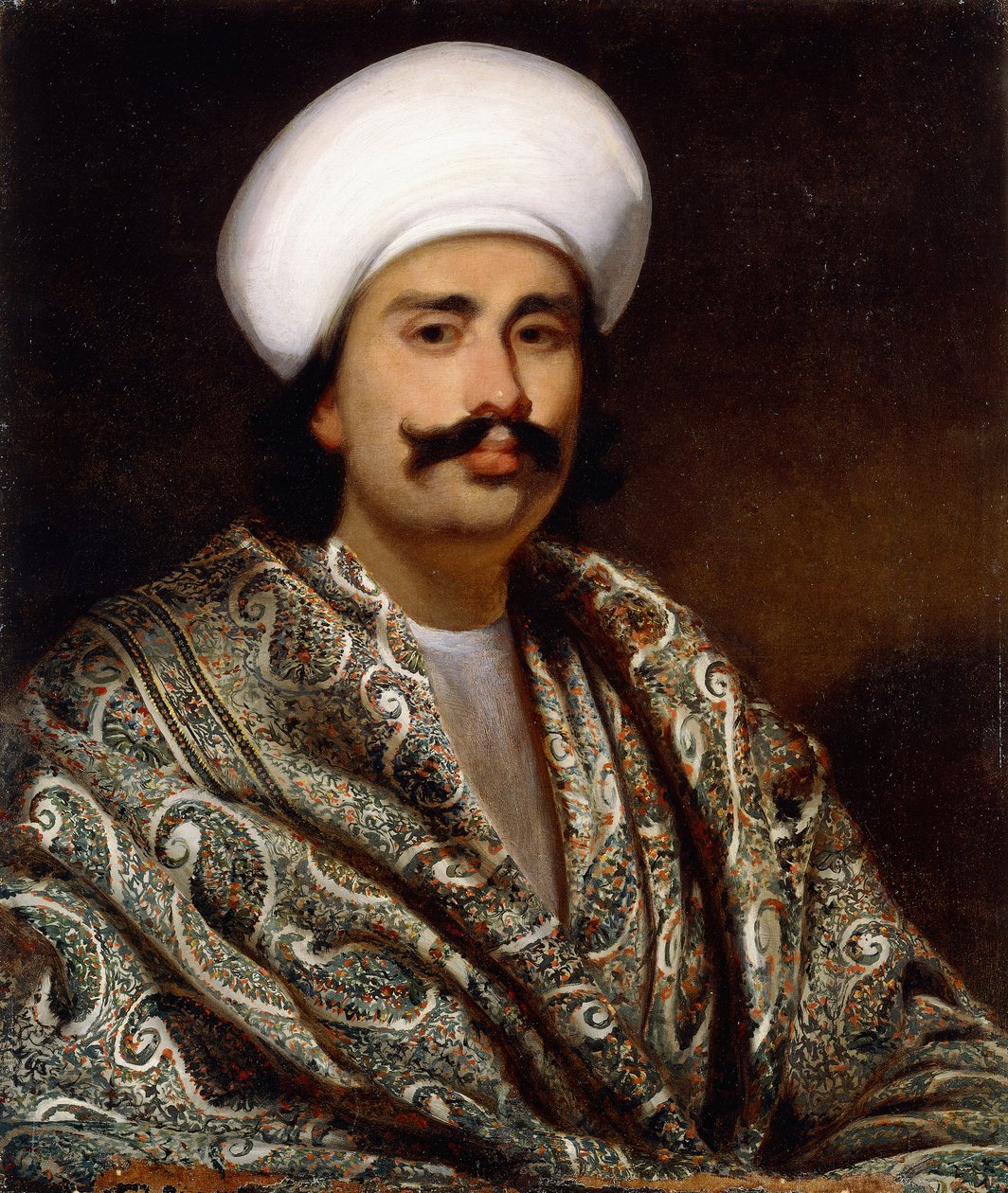 Egy Nawab portréja, c. 1856-62 alkotó: Benjamin Hudson