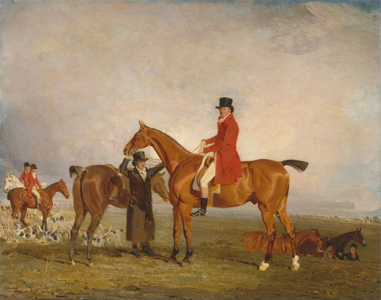 George, Huntly márquess (később ötödik Gordon hercege), a Tiny-n alkotó: Benjamin Marshall