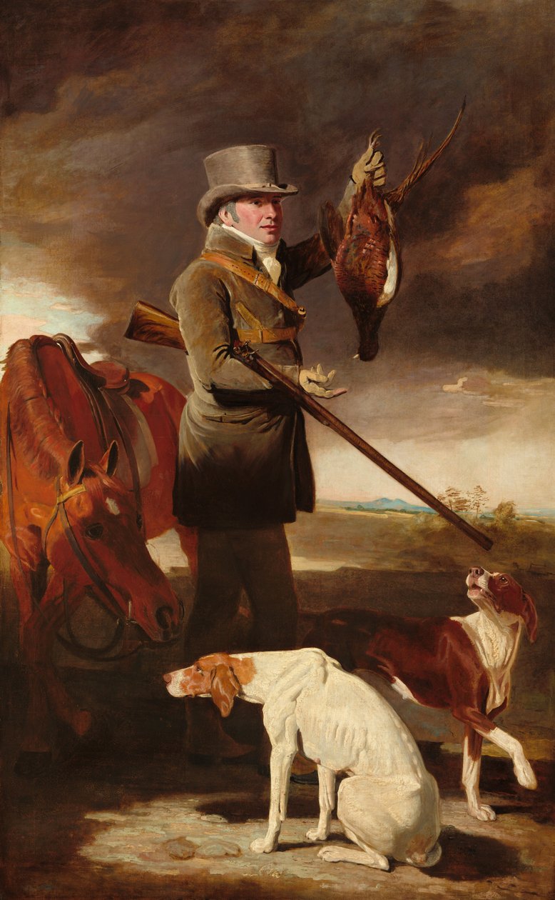J.G. Shaddick, az ünnepelt sportember, 1806. alkotó: Benjamin Marshall