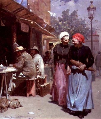 párizsi piac alkotó: Benjamin Osro Eggleston