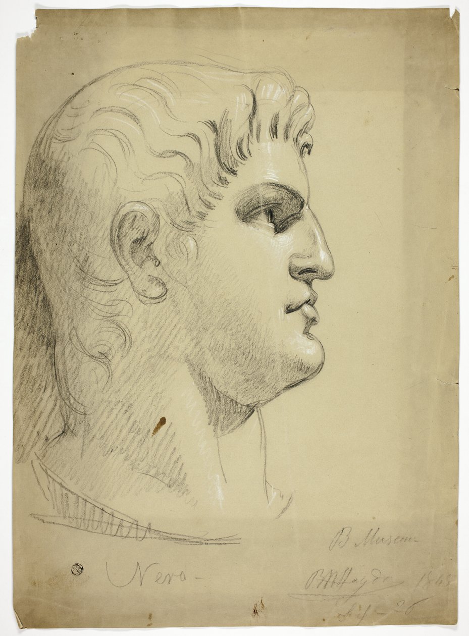Nero vezetője a British Museumban alkotó: Benjamin Robert Haydon