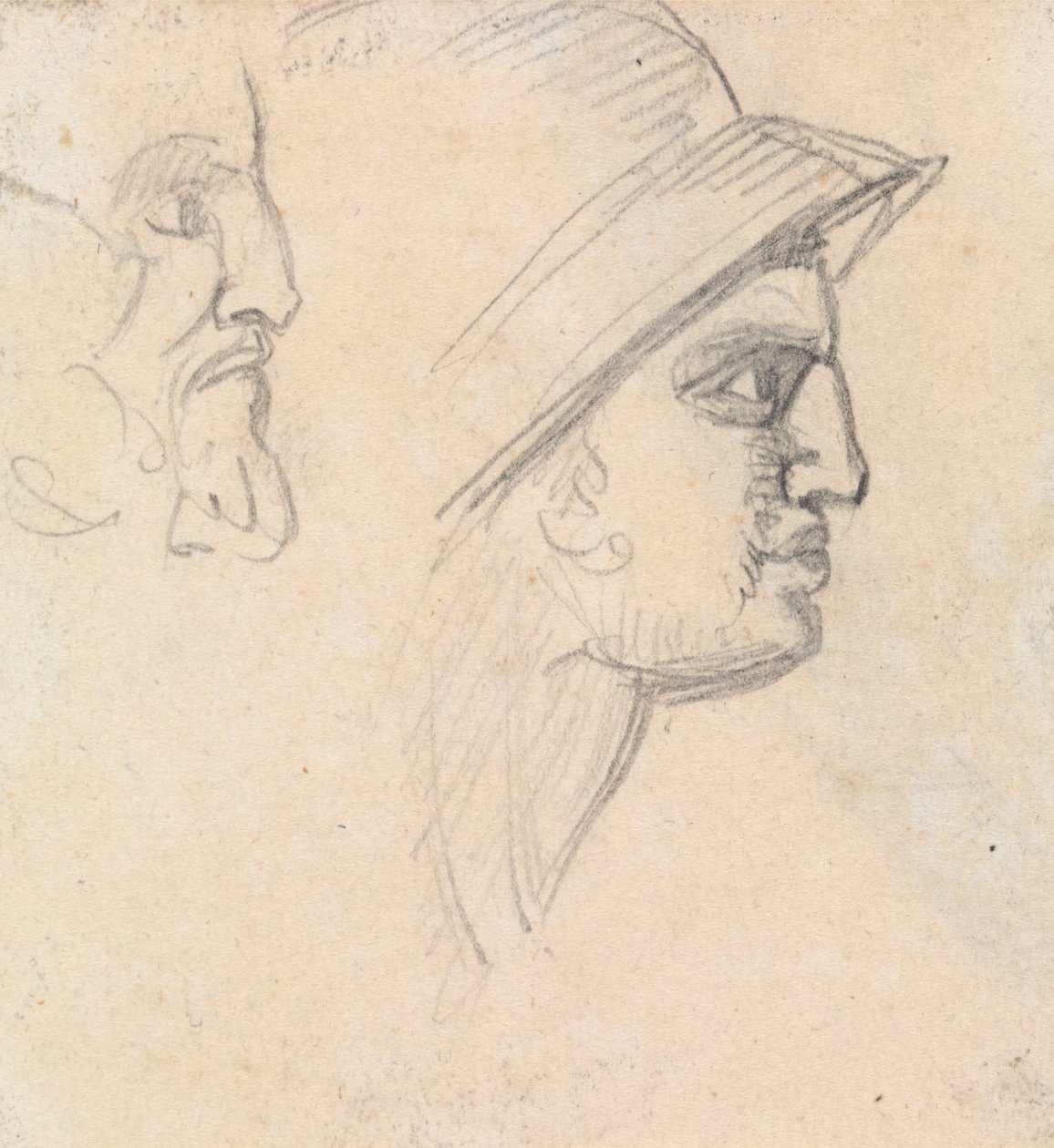 Férfifejek tanulmányozása alkotó: Benjamin Robert Haydon