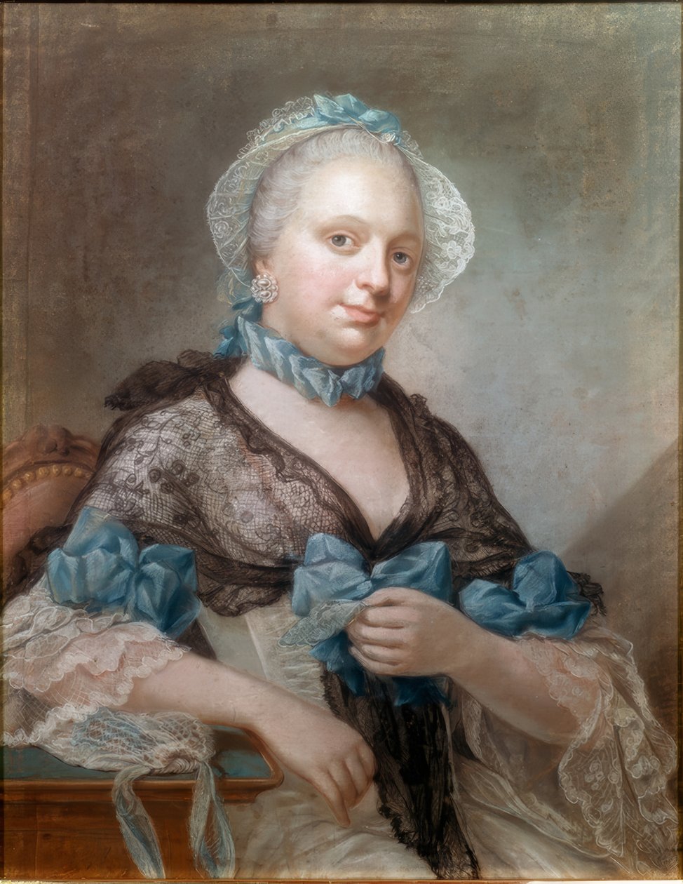 Egy nő portréja alkotó: Benjamin Samuel Bolomey