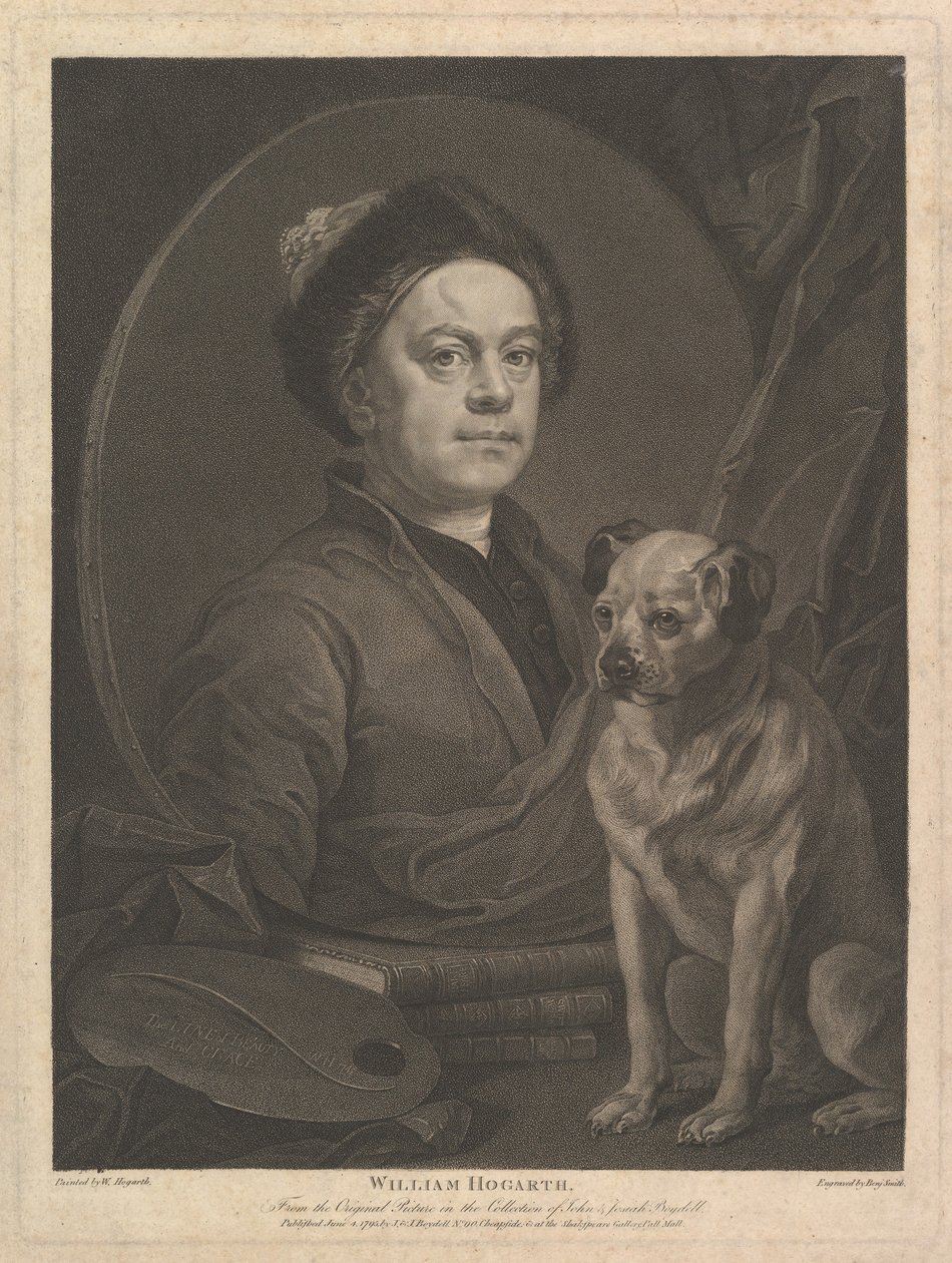William Hogarth, 1795. június 7. alkotó: Benjamin Smith
