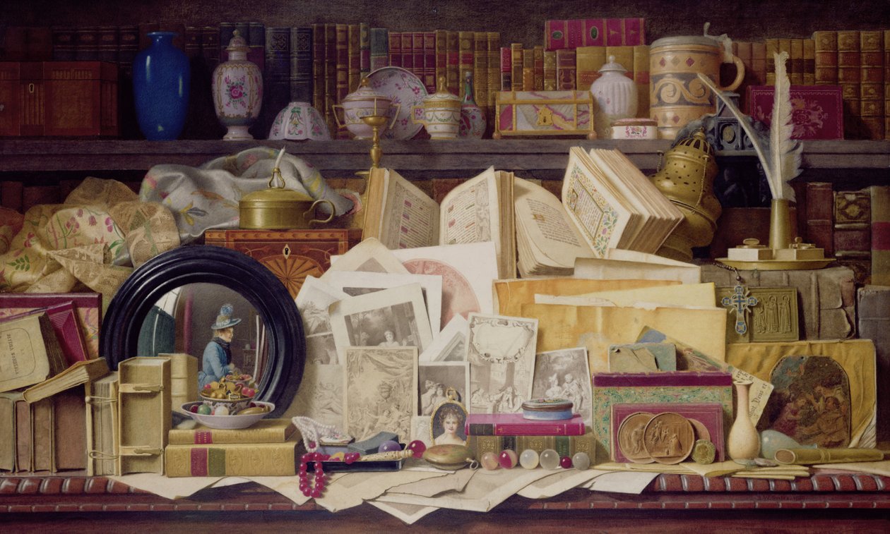 Heirlooms, 1888 (wc papíron) alkotó: Benjamin Walter Spiers