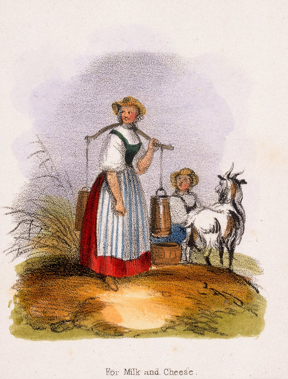 Tejhez és sajthoz, c1845 alkotó: Benjamin Waterhouse Hawkins