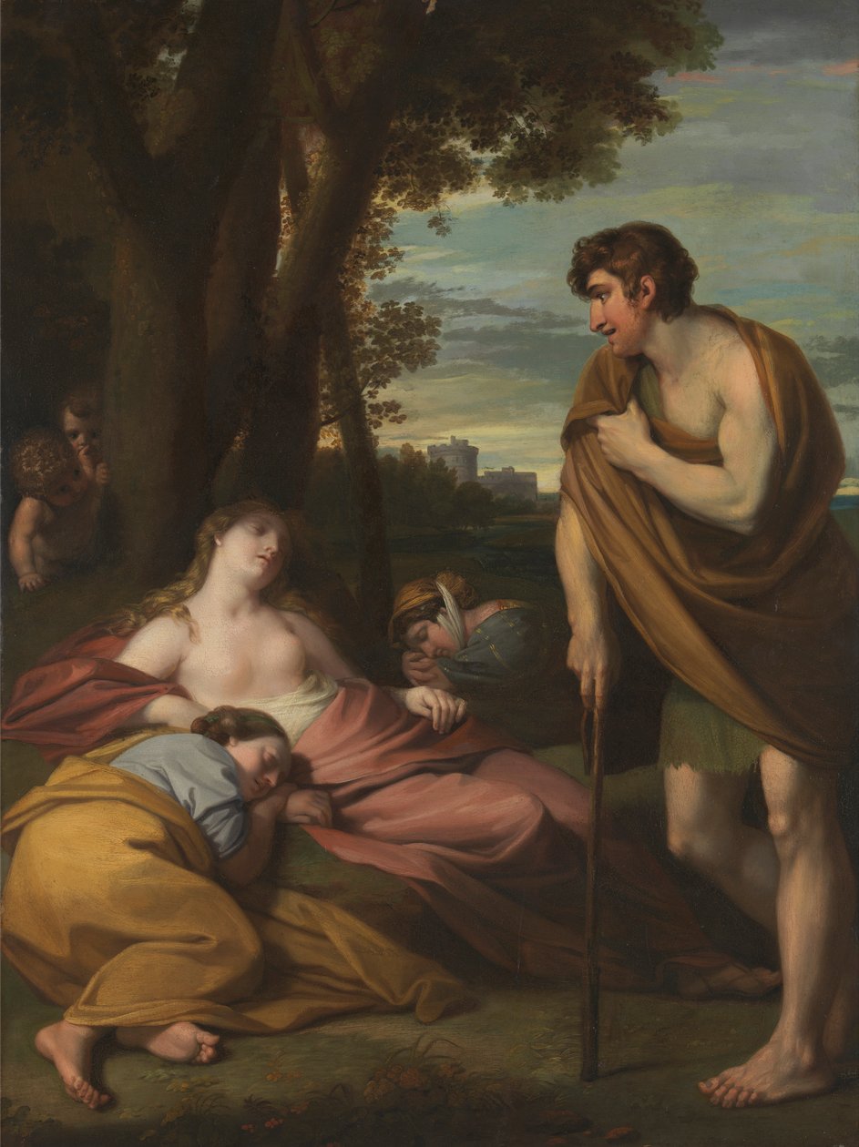 Cymon és Iphigenia alkotó: Benjamin West