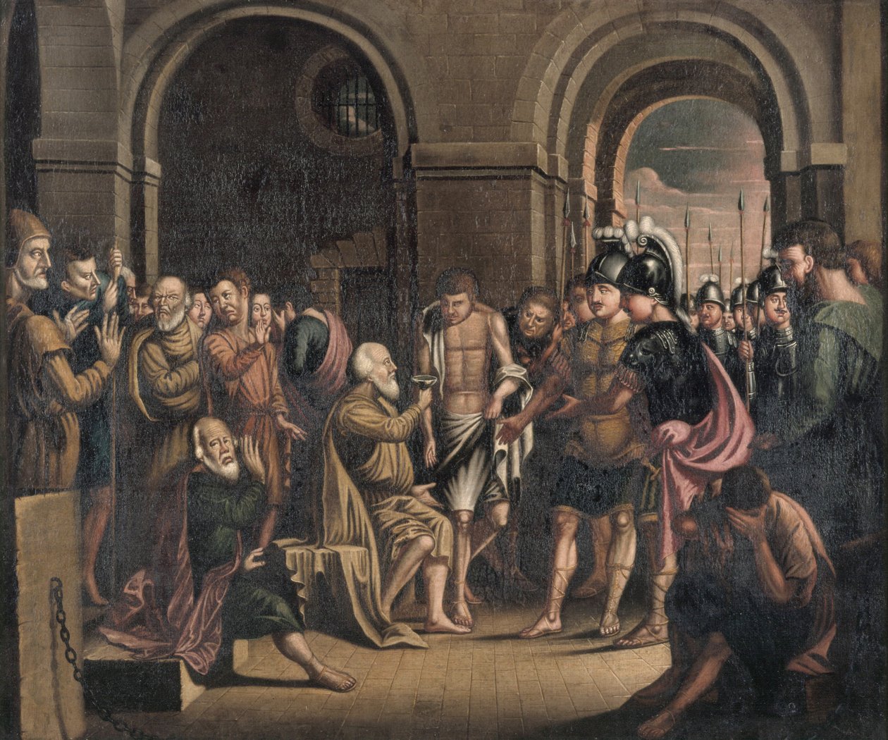 Szókratész halála, 1756 alkotó: Benjamin West