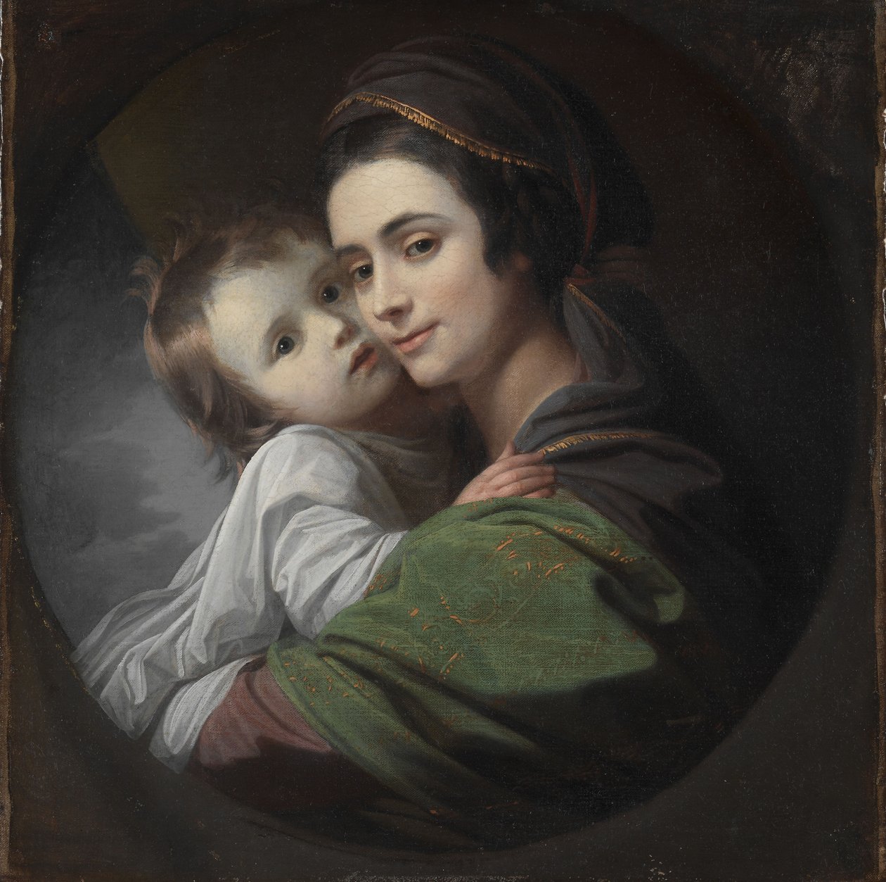 Elizabeth Shewell West és fia, Raphael, 1770 körül (olaj, vászon) alkotó: Benjamin West