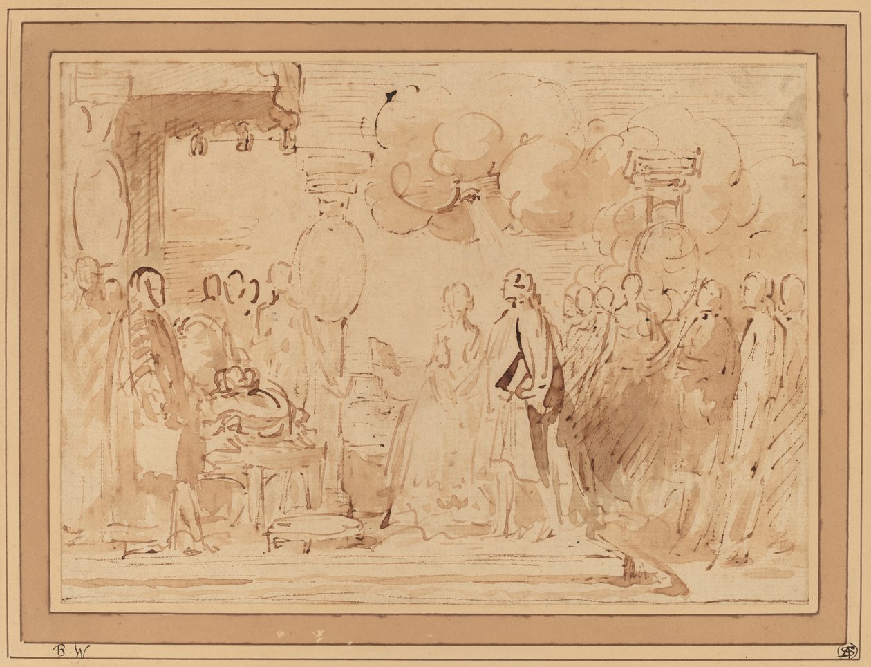 III. György 1789-ben visszavette a királyi hatalmat alkotó: Benjamin West