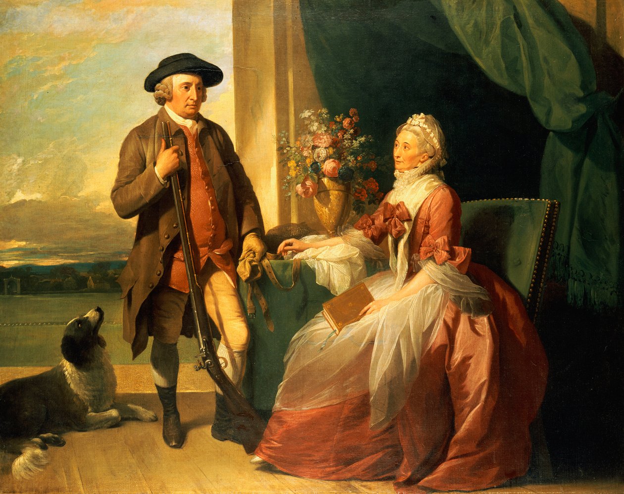 Mr. Robert Grafton és Mrs. Mary Partridge Wells Grafton, 1773 alkotó: Benjamin West
