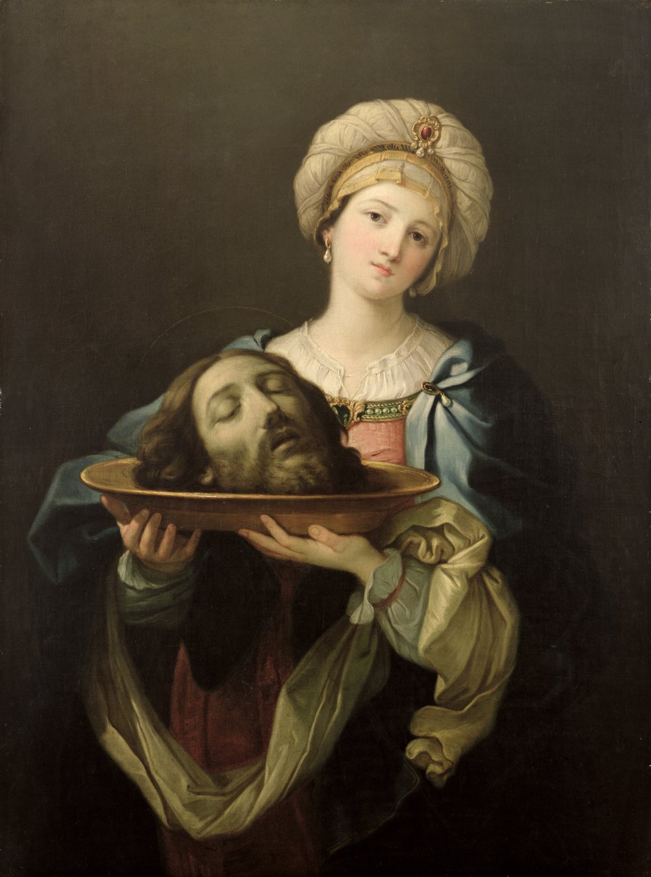Salome Keresztelő Szent János fejével, 1761 körül (olaj, vászon) alkotó: Benjamin West