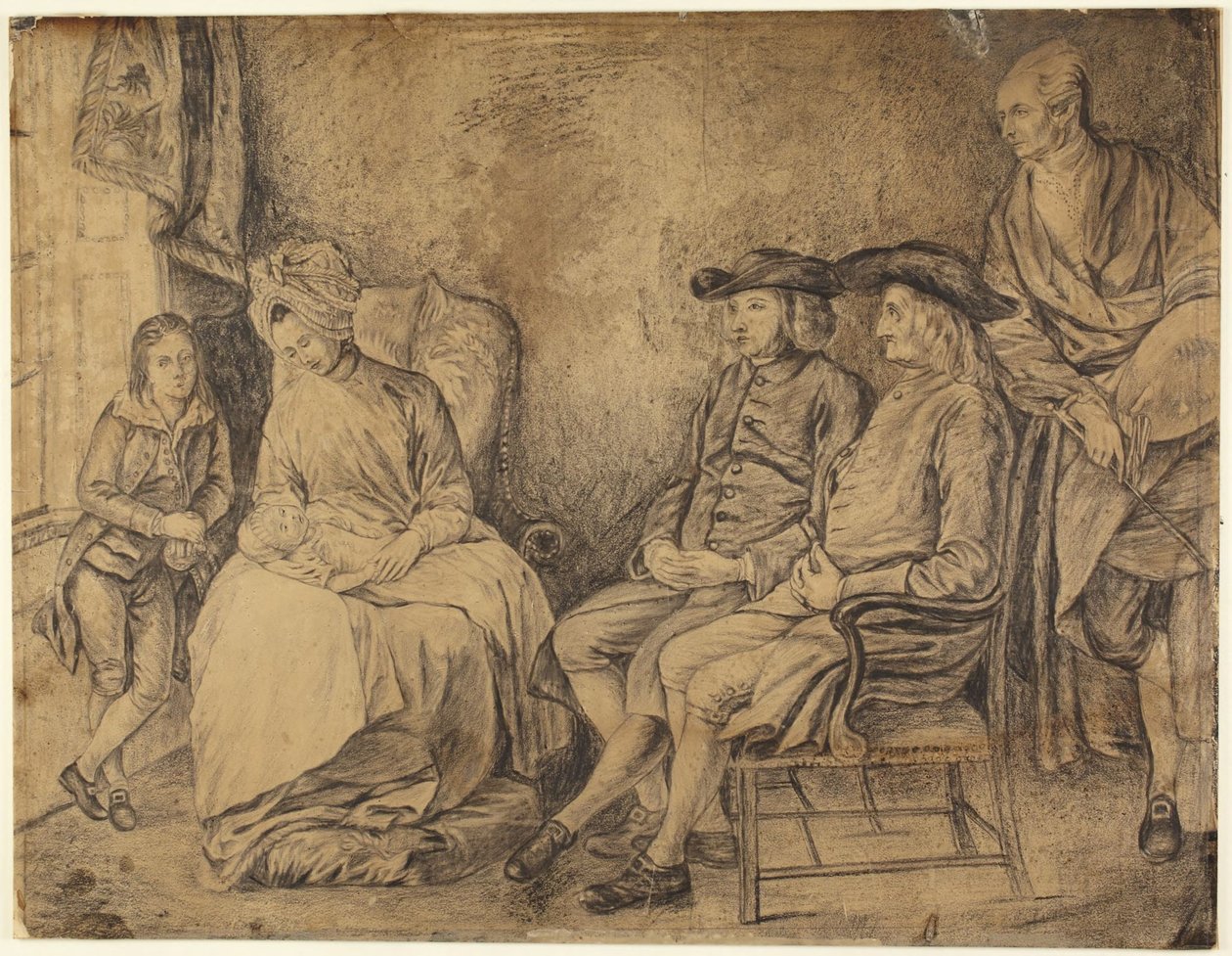 A művész családja alkotó: Benjamin West