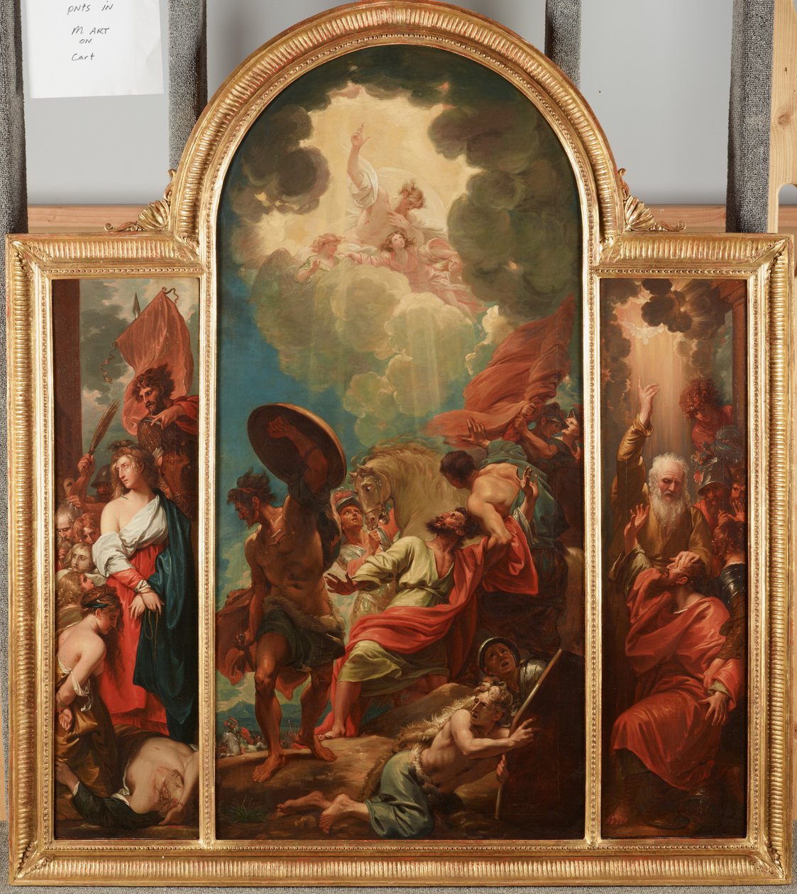 Szent Pál megtérése, 1786 körül alkotó: Benjamin West