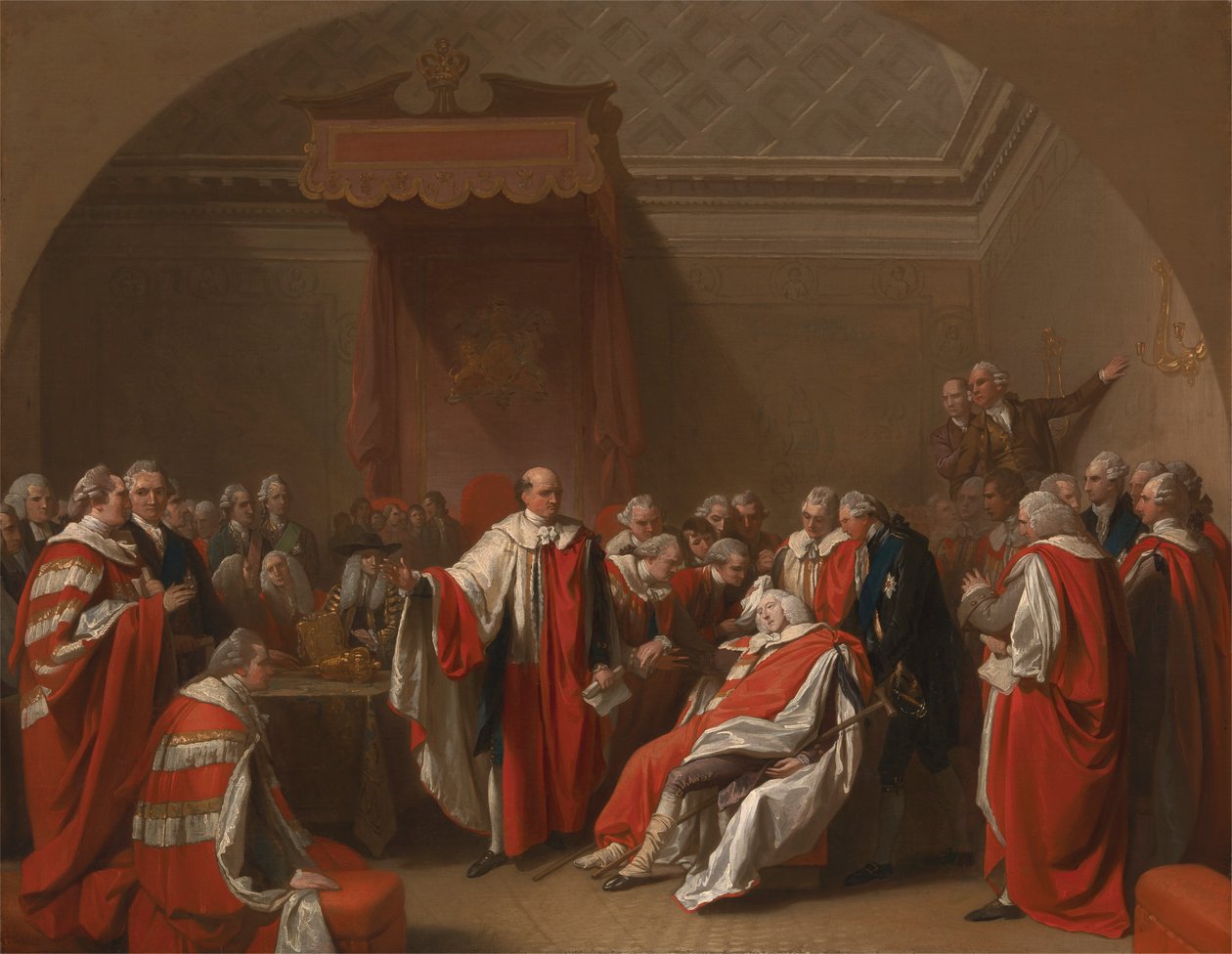 Chatham halála alkotó: Benjamin West