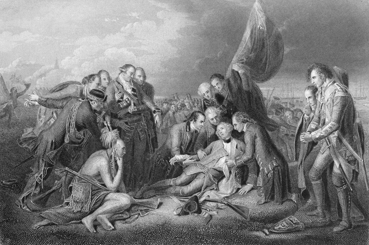 Wolfe tábornok halála, 1759, 