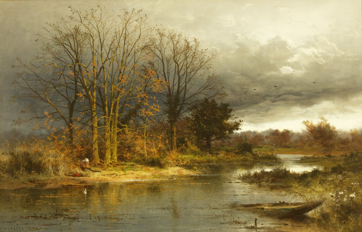 november alkotó: Benjamin Williams Leader