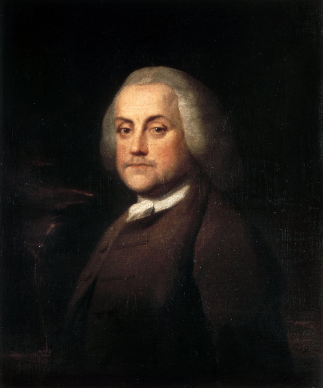 Benjamin Franklin alkotó: Benjamin Wilson