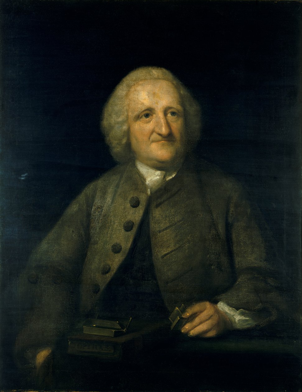 John Dollond, 18. század közepe-vége (olaj, vászon) alkotó: Benjamin Wilson