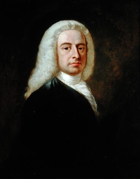 Christopher Robinson bíró portréja (olaj, vászon) alkotó: Benjamin Wilson