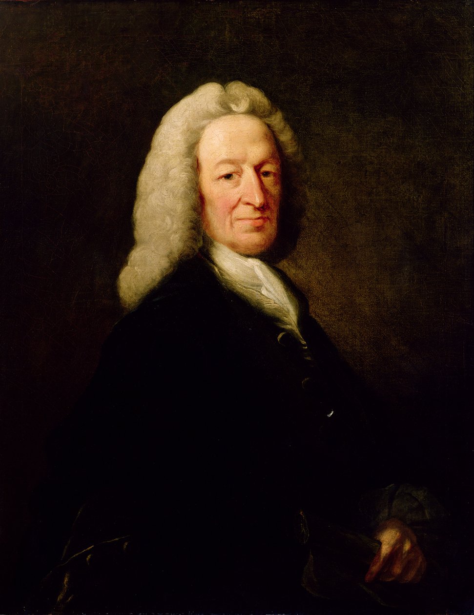 Richard Wilson bíró portréja (olaj, vászon) alkotó: Benjamin Wilson