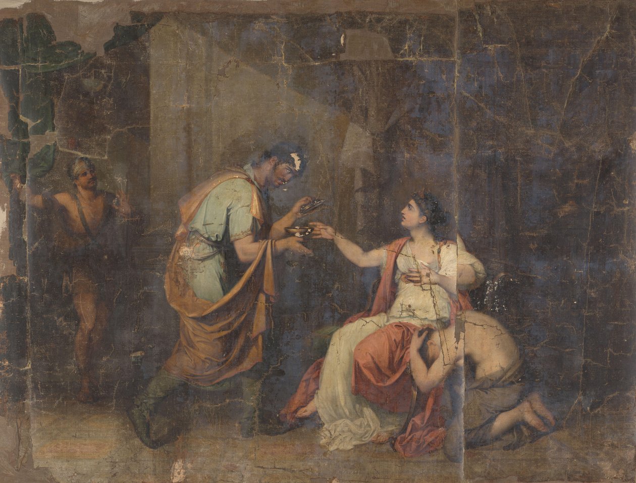 Sophonisba, Numidia királynője halála alkotó: Benjamin Wolff